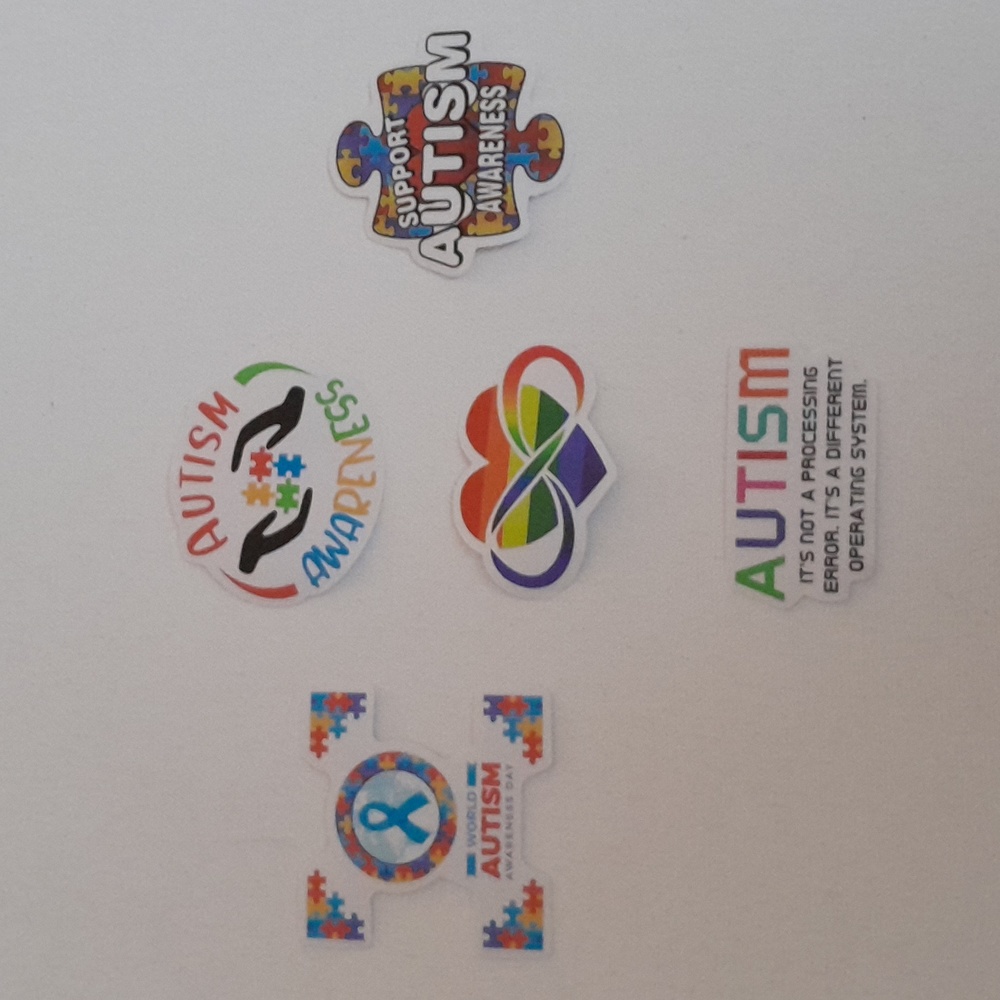Autism Awareness Stickers